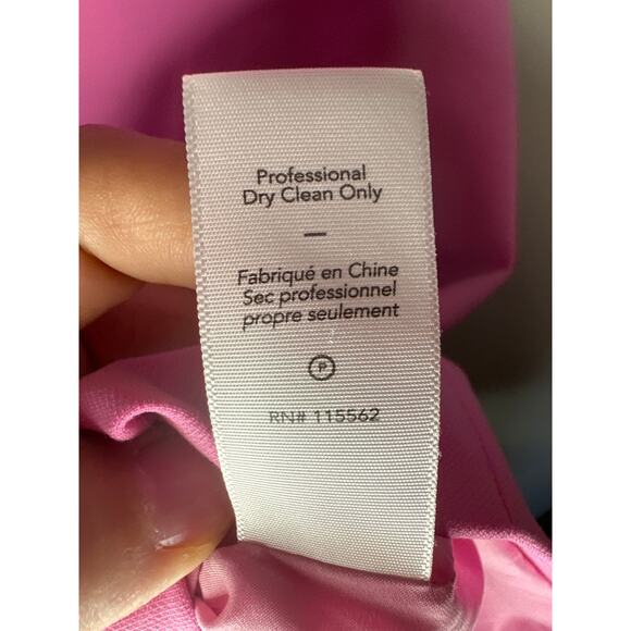 Elizabeth and James Lela Ponte Racerback Cutout Sheath Dress Women’s Pink Size 4 - Picture 8 of 8